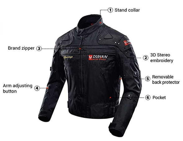 
                  
                    Men's Motorcycle Armored Jacket | Removable Liner For All Seasons
                  
                