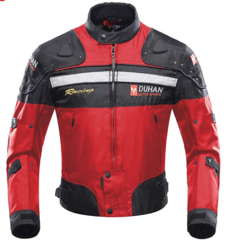 MEN'S MOTORCYCLE ARMORED JACKET | REMOVABLE LINER FOR ALL SEASONS