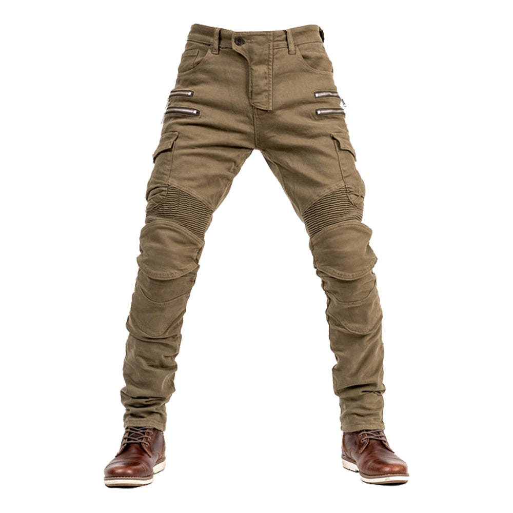 
                  
                    Model 2 Men's Armored Jeans Brown/Khaki
                  
                